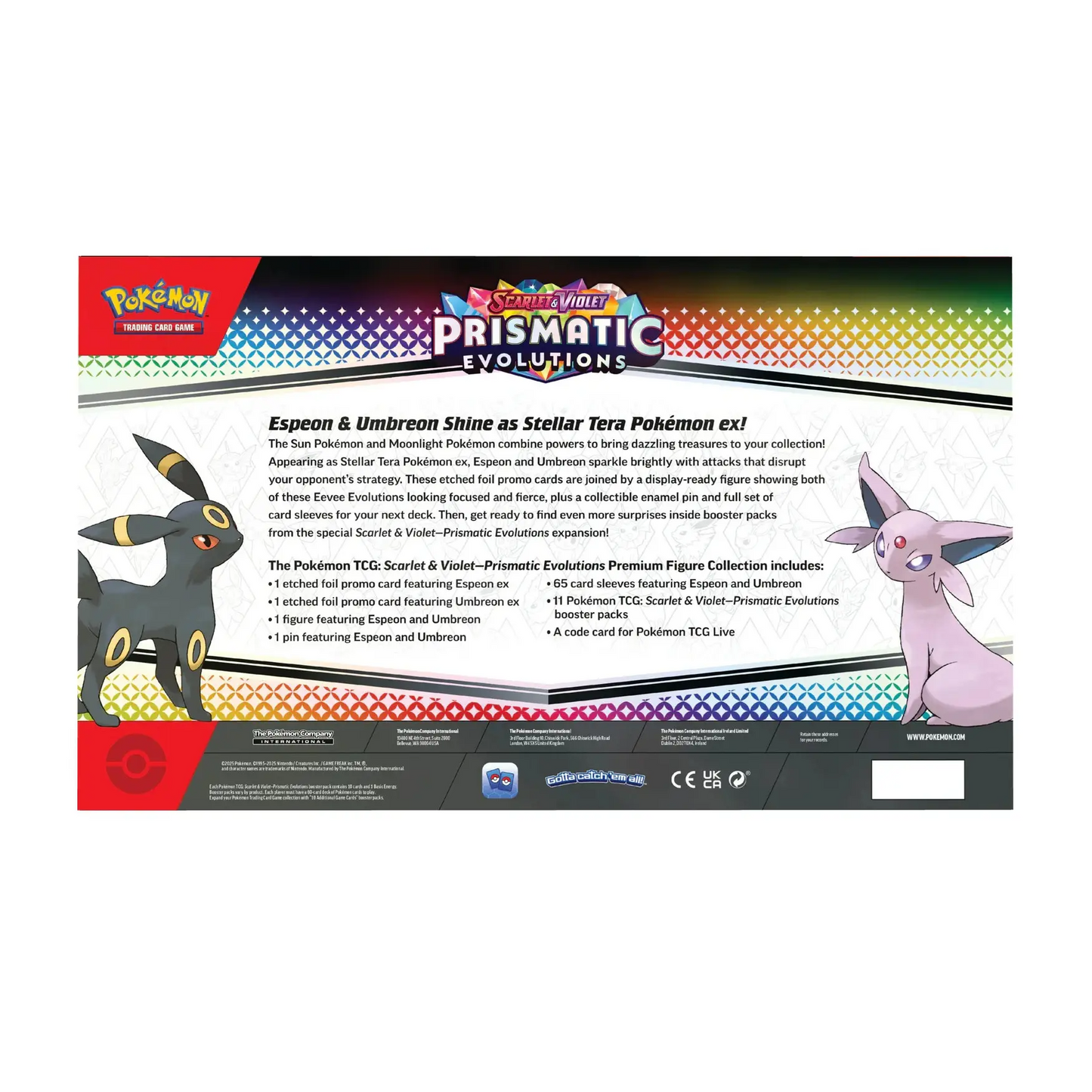 Pokémon TCG - Prismatic Evolutions Premium Figure Collection