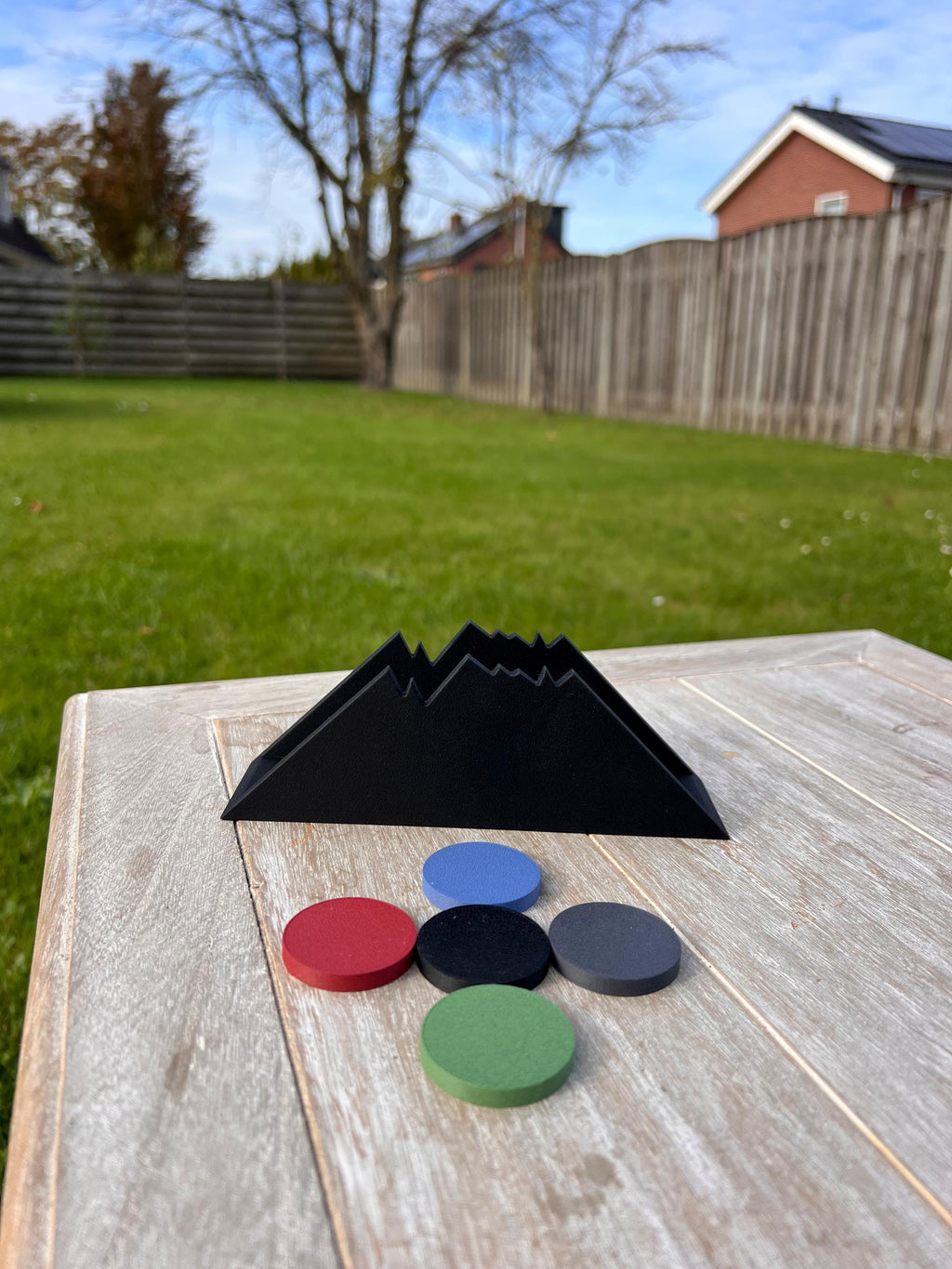 Mountain Napkin Holder | Modern 3D Printed Tissue Stand | Minimalist Desk & Home Decor